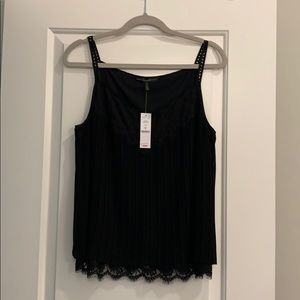 White House Black Market Black Camisole